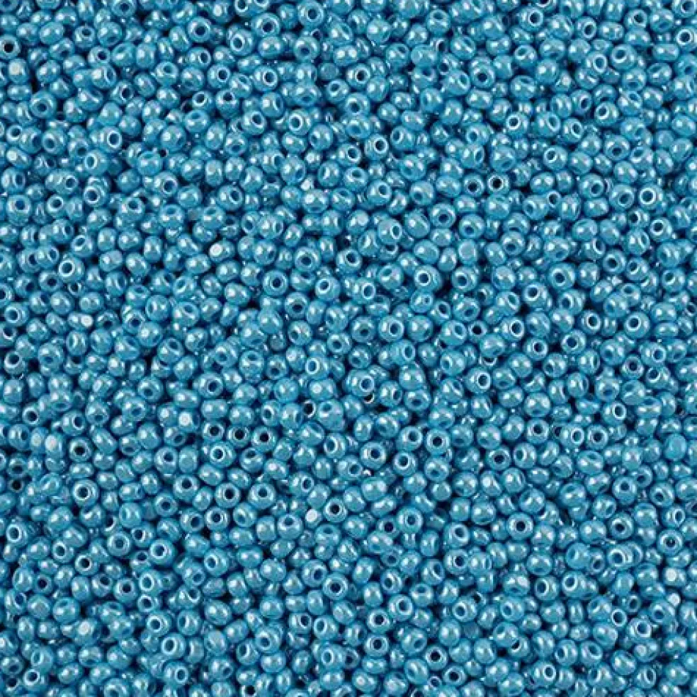 John Bead 11/0 Cut Opaque Finish Round Czech Glass Seed Beads, 13g/100g