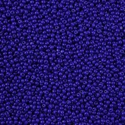 John Bead 11/0 Cut Opaque Finish Round Czech Glass Seed Beads, 13g/100g