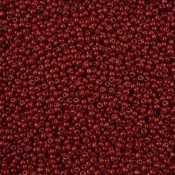 John Bead 11/0 Cut Opaque Finish Round Czech Glass Seed Beads, 13g/100g