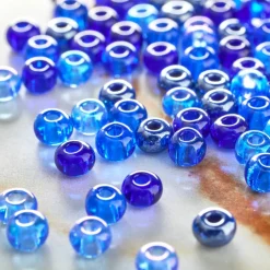 John Bead Czech Glass Seed Beads Mix, 6/0