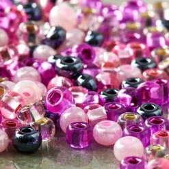 John Bead Czech Glass Seed Beads Mix, 6/0
