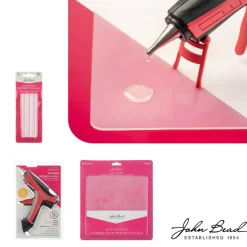 John Bead™ 4in Hot Glue Sticks, 6pcs