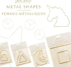 John Bead Iron Metal Animals Shapes Macramé Frame