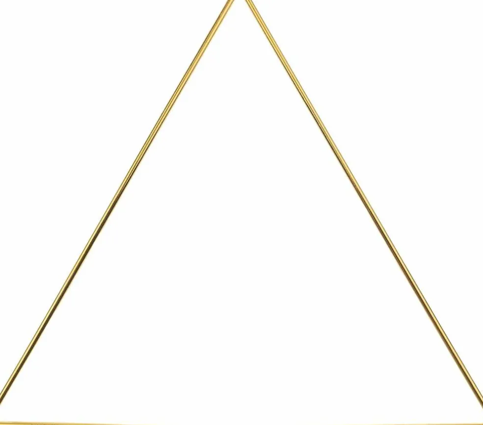 John Bead Iron Metal Shapes Macramé Frame