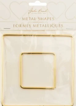 John Bead Iron Metal Shapes Macramé Frame