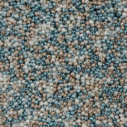 John Bead 10/0 Mixed Czech Glass Seed Beads, 22g