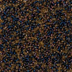 John Bead 10/0 Mixed Czech Glass Seed Beads, 22g
