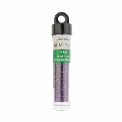 John Bead 11/0 Miyuki Glass Seed Beads, 13g
