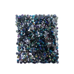 John Bead 6mm Acrylic Round Flat Back Rhinestones, 1,000ct.