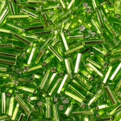 John Bead 6.5mm Czech Glass Bugle Beads