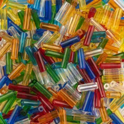 John Bead 6.5mm Czech Glass Bugle Beads