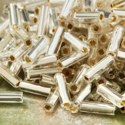 John Bead 6.5mm Czech Glass Bugle Beads