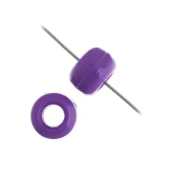 John Bead 9mm Opaque Plastic Pony Beads, 1,000ct.