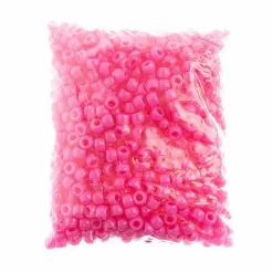 John Bead 9mm Opaque Plastic Pony Beads, 1,000ct.
