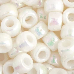 John Bead 9mm Opaque Plastic Pony Beads, 1,000ct.