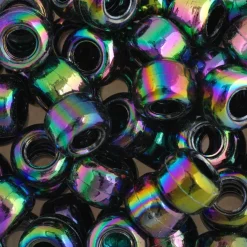 John Bead 9mm Opaque Plastic Pony Beads, 1,000ct.