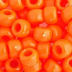 John Bead 9mm Opaque Plastic Pony Beads, 1,000ct.