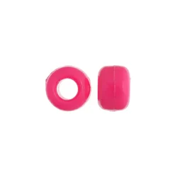 John Bead 9mm Opaque Plastic Pony Beads, 1,000ct.