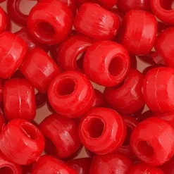 John Bead 9mm Opaque Plastic Pony Beads, 1,000ct.
