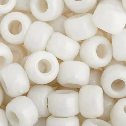 John Bead 9mm Opaque Plastic Pony Beads, 1,000ct.