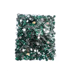 John Bead 6mm (SS28) Round Acrylic Flat Back Rhinestones, 1000pcs