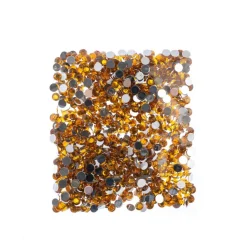 John Bead 6mm (SS28) Round Acrylic Flat Back Rhinestones, 1000pcs