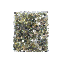 John Bead 6mm (SS28) Round Acrylic Flat Back Rhinestones, 1000pcs