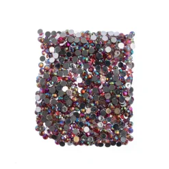 John Bead 6mm (SS28) Round Acrylic Flat Back Rhinestones, 1000pcs