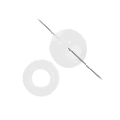 John Bead 9mm Transparent Pony Beads, 1,000ct.