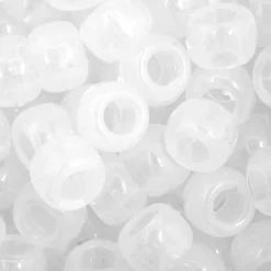 John Bead 9mm Transparent Pony Beads, 1,000ct.