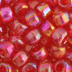John Bead 9mm Transparent Pony Beads, 1,000ct.
