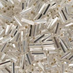John Bead No.3 Czech Glass Bugle Beads, 18g