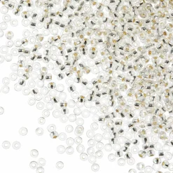 John Bead Opaque Czech Glass Seed Beads, 11/0