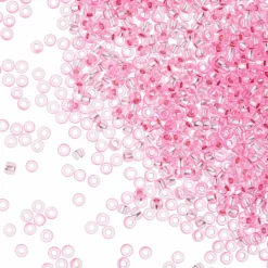 John Bead Opaque Czech Glass Seed Beads, 11/0