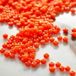 John Bead Opaque Czech Glass Seed Beads, 11/0
