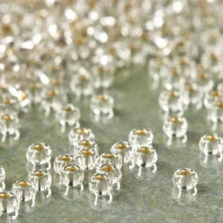 John Bead Opaque Czech Glass Seed Beads, 11/0