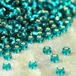 John Bead Opaque Czech Glass Seed Beads, 11/0
