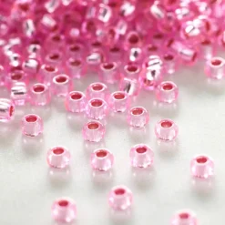 John Bead Opaque Czech Glass Seed Beads, 11/0