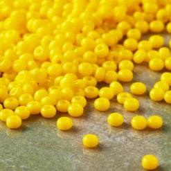 John Bead Opaque Czech Glass Seed Beads, 11/0