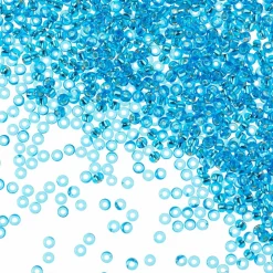 John Bead Opaque Czech Glass Seed Beads, 11/0