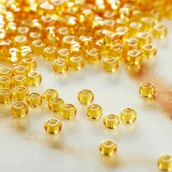 John Bead Opaque Czech Glass Seed Beads, 11/0