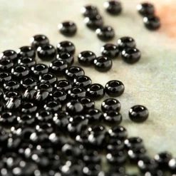 John Bead Opaque Czech Glass Seed Beads, 11/0