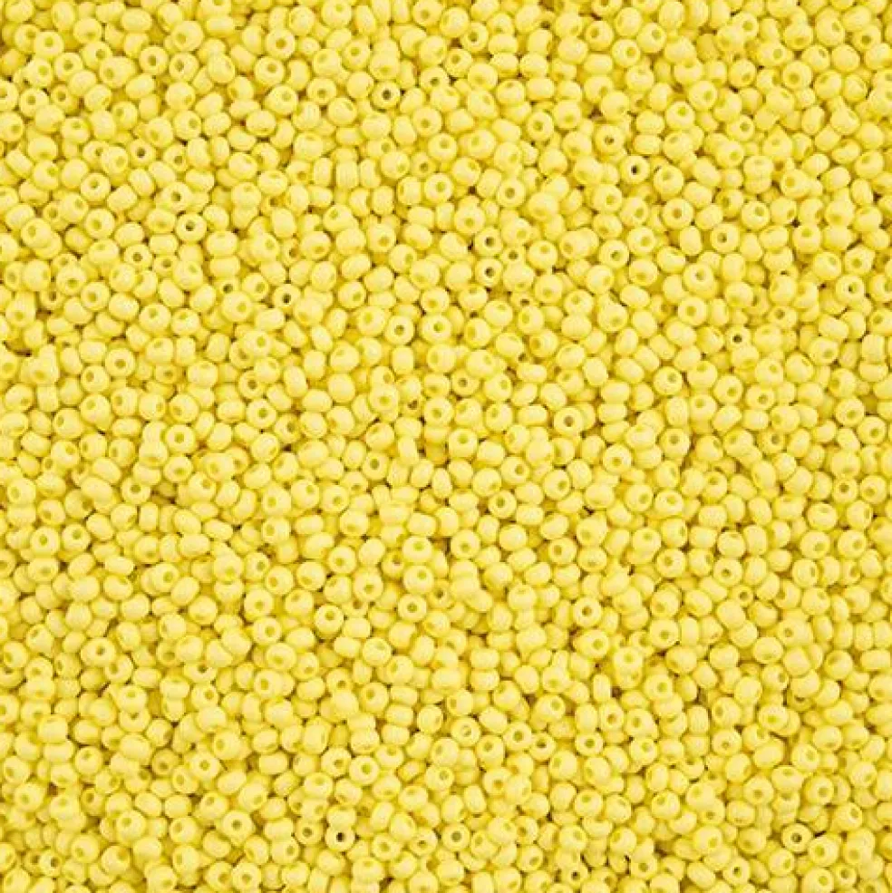 John Bead 11/0 PermaLux Dyed Chalk Czech Glass Seed Beads, 23g/24g/250g