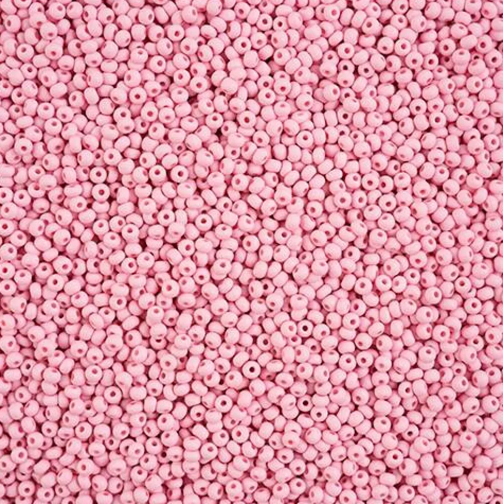 John Bead 11/0 PermaLux Dyed Chalk Czech Glass Seed Beads, 23g/24g/250g