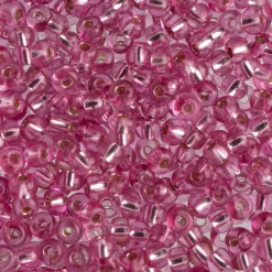 John Bead 6/0 Silver Lined Czech Glass Seed Beads, 100g