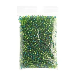 John Bead 6/0 Silver Lined Czech Glass Seed Beads, 100g