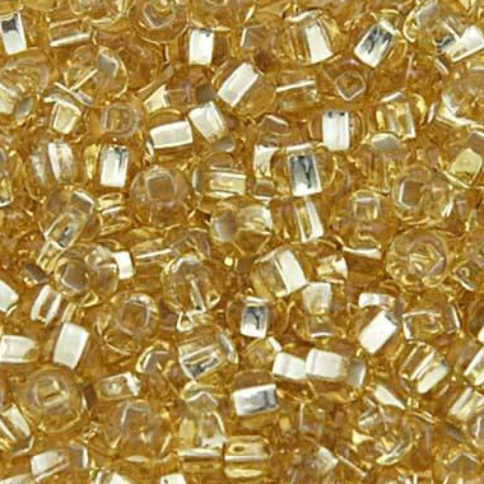 John Bead 6/0 Silver Lined Czech Glass Seed Beads, 22g