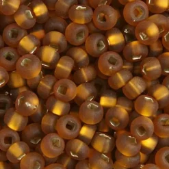 John Bead 6/0 Silver Lined Czech Glass Seed Beads, 22g