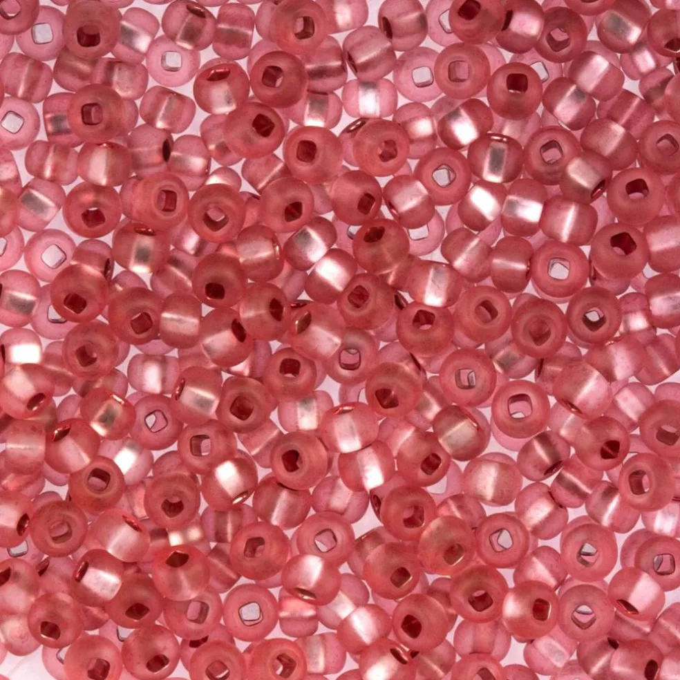 John Bead 6/0 Silver Lined Czech Glass Seed Beads, 22g