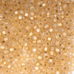 John Bead 6/0 Silver Lined Czech Glass Seed Beads, 22g